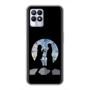 Чехлы Венсдей на Realme 8i Уэнсдей (AlphaPrint) (комната Уэнздей)