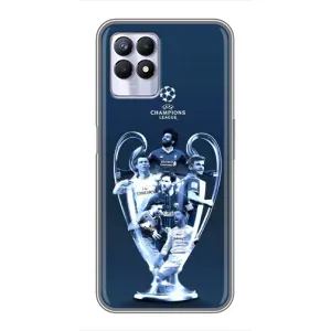 Чехлы для Realme 8i (VPrint) - Футбольные клубы (Кубок ЛЧ)