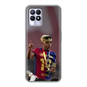 Чехол с футболистом Ламин Ямаль Realme 8i