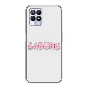 Чохол з Лабубу на Realme 8i (Лого Лабубу)