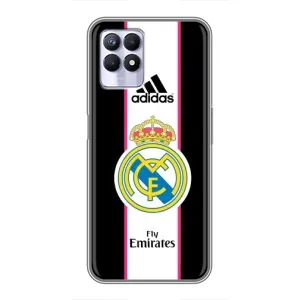 Чехол для Realme 8i с принтом Реал Мадрид (Лого Real Madrid)