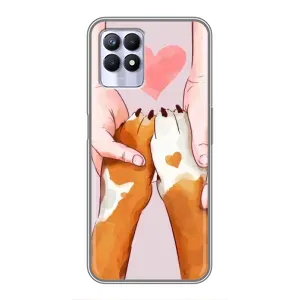 Чохол з принтом «Любовь до собак» для Realme 8i