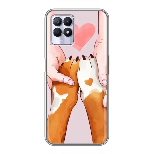 Чохол з принтом «Любовь до собак» для Realme 8i Чохол з принтом «Любовь до собак» для Realme 8i