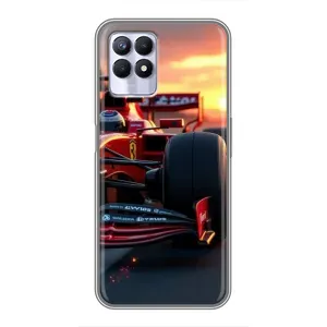 Чехол Формула1 на Realme 8i (Макларен на закате)