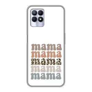 Чохли для мами на Realme 8i (Текстовий колаж мама)