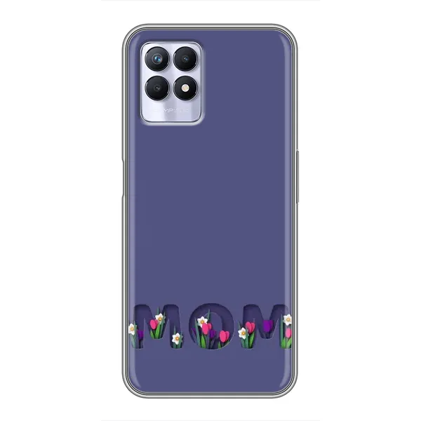 Чохол з принтом «Мама в квітах» для Realme 8i Чохол з принтом «Мама в квітах» для Realme 8i