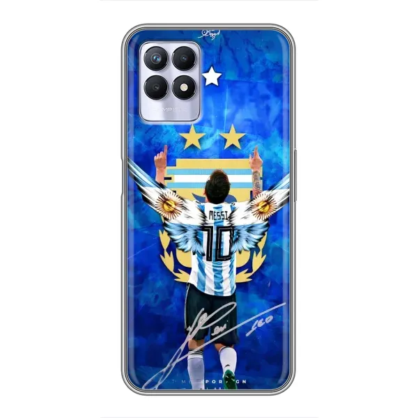 Чохол з принтом «Мессі збірна» для Realme 8i