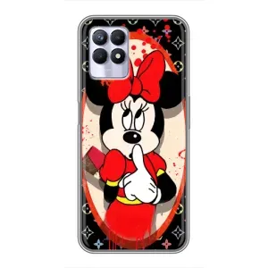 Чохол Disney Mouse Realme 8i (PREMIUMPrint) (Мінні Маус ЛВ)