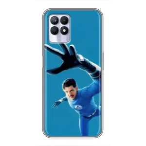 Чехол с принтом Фантастическая четверка для Realme 8i (Мистер Фантастик супергерой)