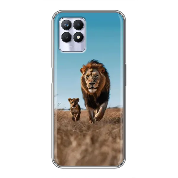Чехол с принтом «Мусафа и Симба» для Realme 8i Чехол с принтом «Мусафа и Симба» для Realme 8i