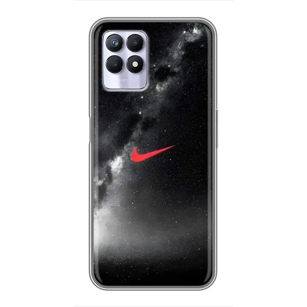 Чохол з принтом «Найк червоний» для Realme 8i Чохол з принтом «Найк червоний» для Realme 8i