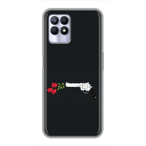 Чохол з принтом «Неочікувані квіти» для Realme 8i Чохол з принтом «Неочікувані квіти» для Realme 8i
