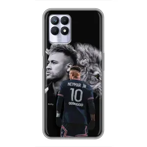 Чохол Неймар для Realme 8i (AlphaPrint) (Неймар Лев)