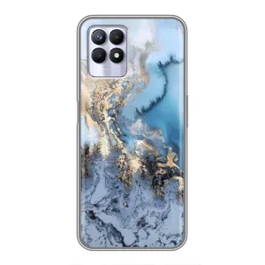 Чохол з принтом «Ніжний мрамор» для Realme 8i