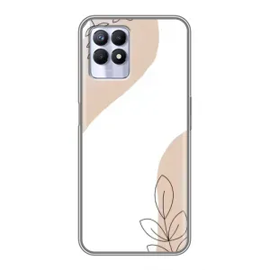 Чехол с принтом «Нюдовая веточка абстракция» для Realme 8i