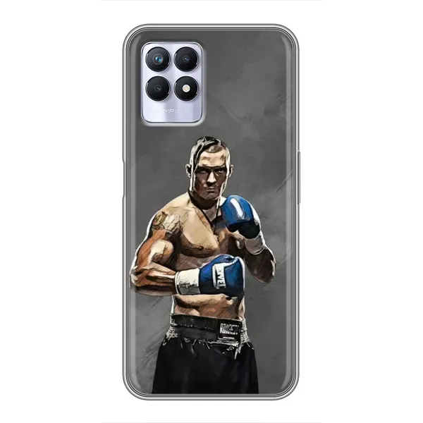 Чехол с принтом «Александр Усик» для Realme 8i Чехол с принтом «Александр Усик» для Realme 8i