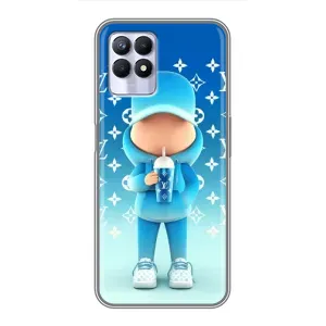Круті Чохли Луі Віттон для Realme 8i (AlphaPrint) (Хлопець LV)