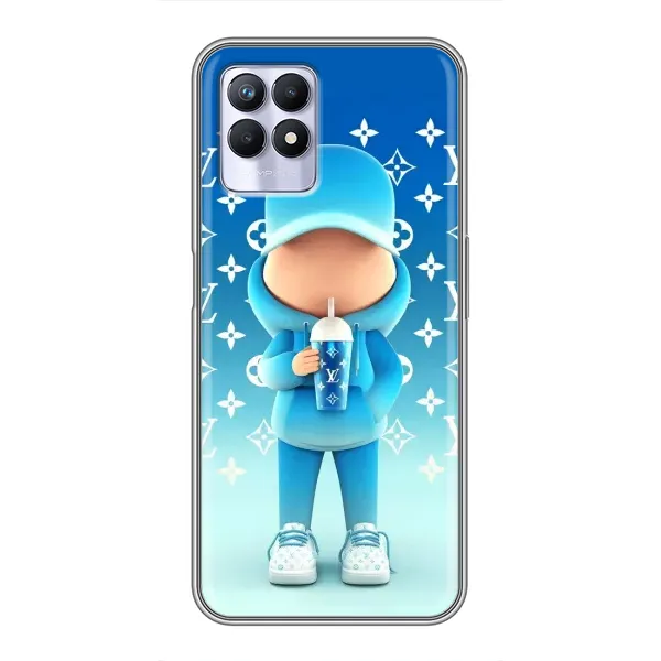 Чохол з принтом «Хлопець LV» для Realme 8i Чохол з принтом «Хлопець LV» для Realme 8i