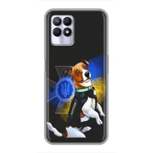 Чохли з картинкою собаки Патрон для Realme 8i (AlphaPrint) (Патрон собачка)