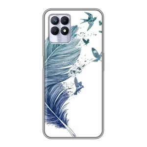 Чохол з принтом «Перо» для Realme 8i
