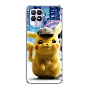 Чохол з Пікачу на Realme 8i (Пікачу в місті)