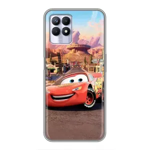 Силиконовый чехол Маквин для Realme 8i (Радиаторный Спрингс Маквин)
