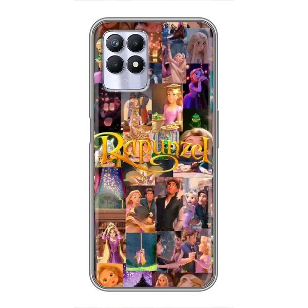 Чехол с принтом «Коллаж Рапунцель» для Realme 8i Чехол с принтом «Коллаж Рапунцель» для Realme 8i