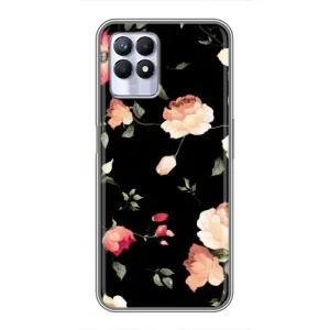 Чохли з квітами для Realme 8i (VPrint) (Трояндочки)