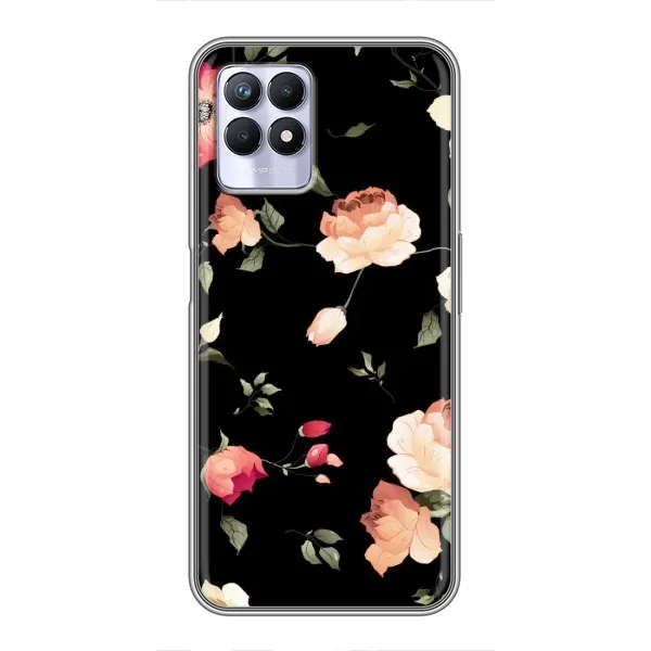 Чохол з принтом «Трояндочки» для Realme 8i Чохол з принтом «Трояндочки» для Realme 8i