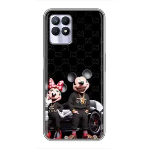 Чохол Disney Mouse Realme 8i (PREMIUMPrint) (Родина Маусів)