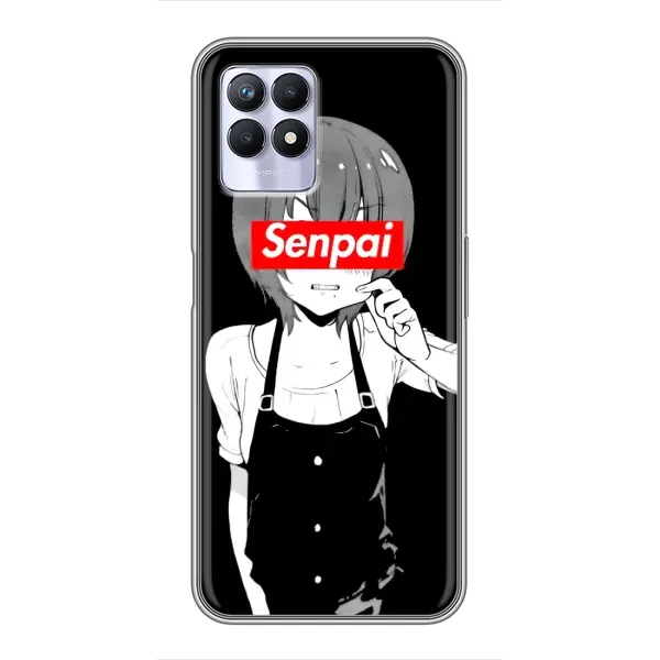 Чохол з принтом «Senpai» для Realme 8i