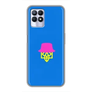 Чехлы для Realme 8i Укр. Символика (AlphaPrint) (Шапка на гербу)