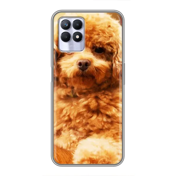 Чохол з принтом «Цуценя Бішон» для Realme 8i Чохол з принтом «Цуценя Бішон» для Realme 8i