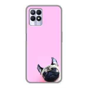 Чохол з принтом «Смішна собака» для Realme 8i