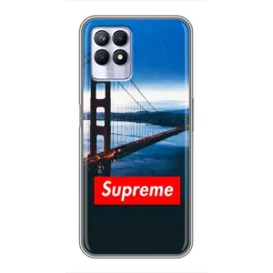 Чохол з принтом «Стиль Supreme» для Realme 8i