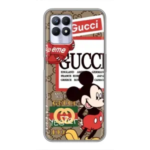 Чохол Disney Mouse Realme 8i (PREMIUMPrint) (Стильний Міккі)