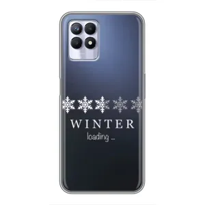Зимні Чохли для РеалМi 8i - прозорий фон (Winter loading)