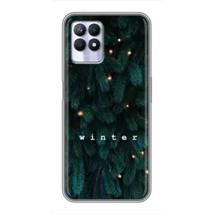 Новорічні, Святкові Чохли для Realme 8i - 2024 год (Winter)