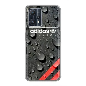 Чехлы Адидас для Realme 9 Pro Plus (AlphaPrint) (Адидас принт)