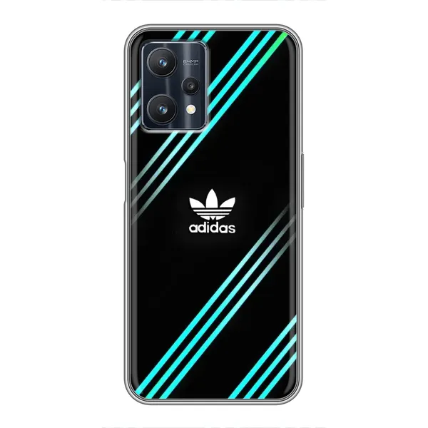 Чехол с принтом «Адидас с полосами» для Realme 9 Pro Plus Чехол с принтом «Адидас с полосами» для Realme 9 Pro Plus