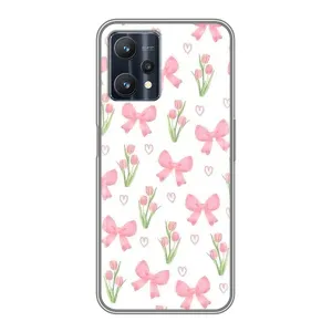 Чохол з принтом «Банти і квіти» для Realme 9 Pro Plus