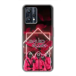 Чохол Гра в кальмара для Realme 9 Pro Plus (Охоронці Гра кальмара)