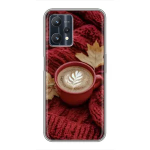 Чохол з принтом «Кава на ковдрі» для Realme 9 Pro Plus