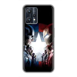 Чохол з принтом «Марвел стайл» для Realme 9 Pro Plus
