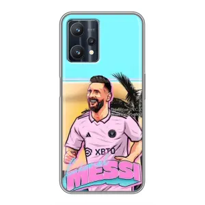Чохол з принтом «Майами Месси» для Realme 9 Pro Plus