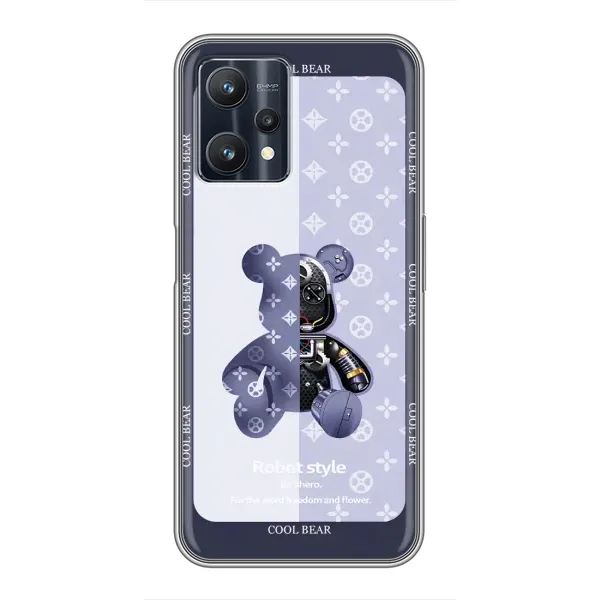 Чохол з принтом «Медведик LV» для Realme 9 Pro Plus