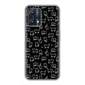 Чохол з принтом «Маленькі котики» для Realme 9 Pro Plus