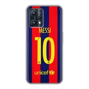 Чохол з принтом «Messi Barca 10» для Realme 9 Pro Plus