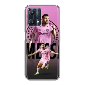 Чохол з принтом «Messi Miami» для Realme 9 Pro Plus