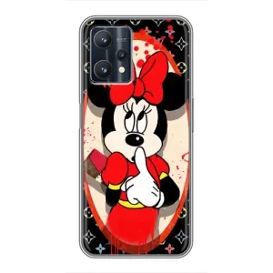 Чохол з принтом «Мінні Маус ЛВ» для Realme 9 Pro Plus